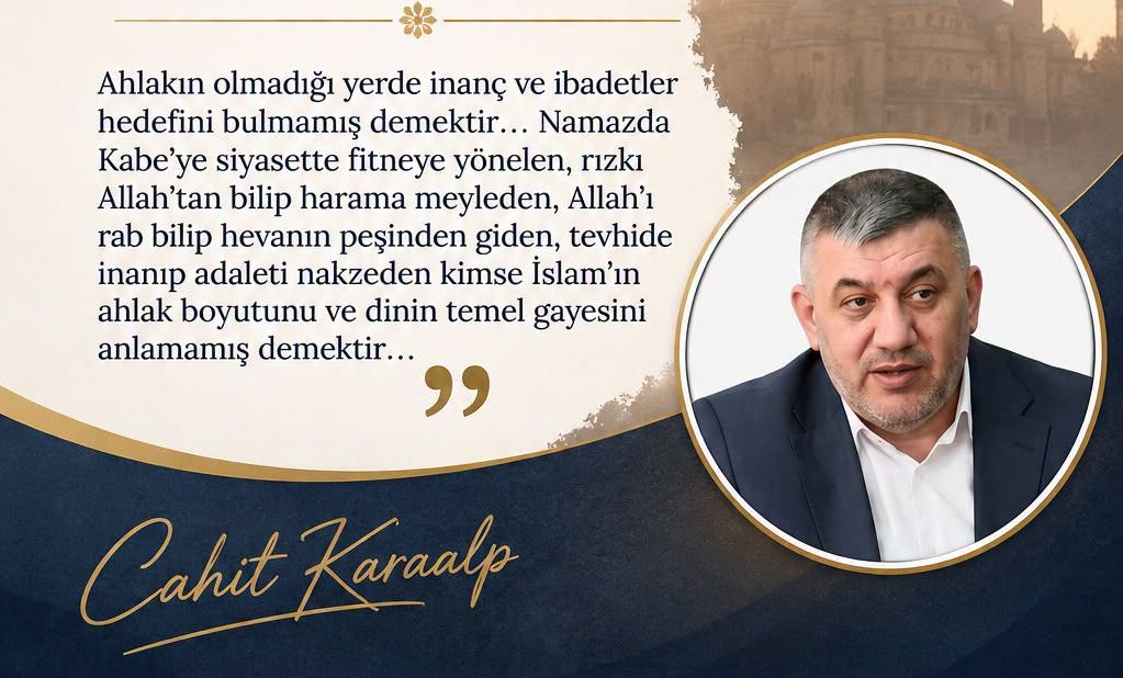 İslam Aleminde Ahlak Krizi: "Asıl Mesele Ekonomi Değil, Ahlaktır"